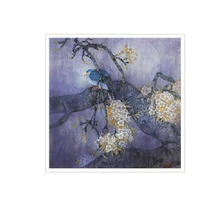 BIRD UNDER THE MOONLIGHT
