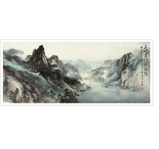 THE THREE GORGES by Haonian Ou - Auction record, sale price, and art valuation. Compare with similar artists and explore comparable artworks.