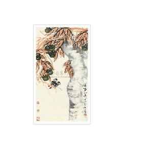 Sample artwork by Linlu Xu (1916 - 2011), known for painting - View similar artists and auction records