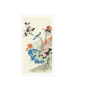 BIRDS AND FLOWERS