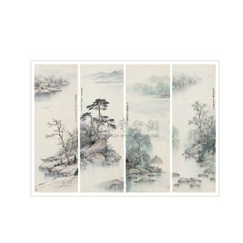 FOUR PIECES OF LANDSCAPE