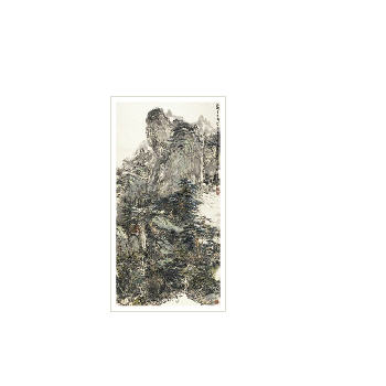 WATERFALL IN MOUNTAIN by Bo Hong - Auction record, sale price, and art valuation. Compare with similar artists and explore comparable artworks.