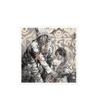 MOTHER AND DAUGHTER by Zaixin Miao - Auction record, sale price, and art valuation. Compare with similar artists and explore comparable artworks.