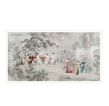 DINNER PARTY by Zimu Li - Auction record, sale price, and art valuation. Compare with similar artists and explore comparable artworks.