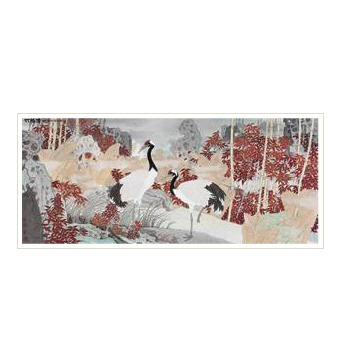 BAMBOO AND CRANES by Xiaosong Mo - Auction record, sale price, and art valuation. Compare with similar artists and explore comparable artworks.