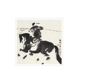 Untitled hanging scroll