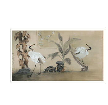 TWO RED-CROWNE CRANES by Chunyu Bo - Auction record, sale price, and art valuation. Compare with similar artists and explore comparable artworks.