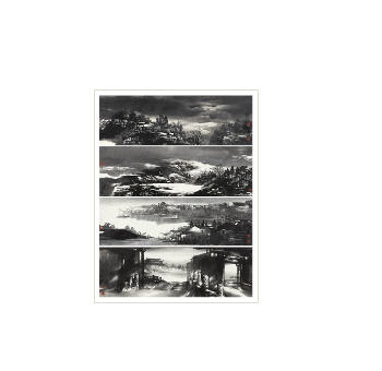 FOUR PIECES OF LANSCAPE