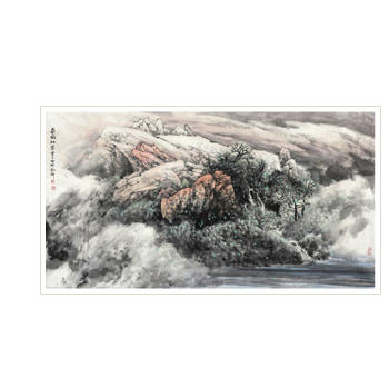 Sample artwork by Enzhao Shi (20/21st century), known for painting - View similar artists and auction records