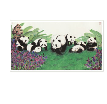 PANDAS by Zhong Liu - Auction record, sale price, and art valuation. Compare with similar artists and explore comparable artworks.