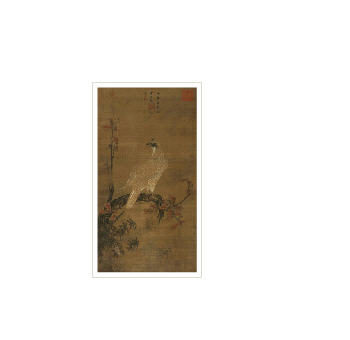 Eagle hanging scroll