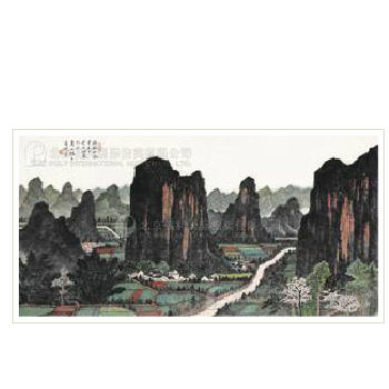LANDSCAPE OF GUI LIN by Xiaodong Cui - Auction record, sale price, and art valuation. Compare with similar artists and explore comparable artworks.