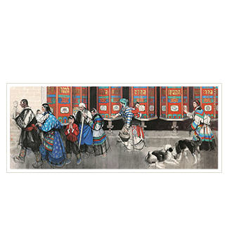 Sample artwork by Guoliang Shi (Born 1956), known for painting - View similar artists and auction records