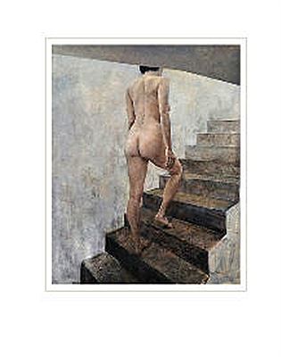 Woman On Stairs
