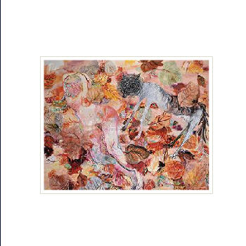 Foliage Women Nine-Tailed Fox