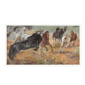 GALLOPING HORSES by Zhengzheng Li - Auction record, sale price, and art valuation. Compare with similar artists and explore comparable artworks.