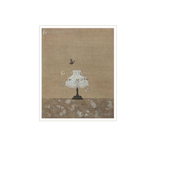 LAMP AND BUTTERFLY