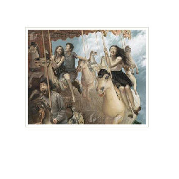 Merry-Go-Round by Han Mo - Auction record, sale price, and art valuation. Compare with similar artists and explore comparable artworks.
