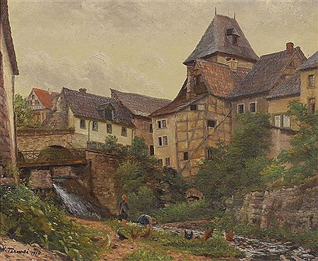 "Eifeldorf" by Wilhelm Terwei - Auction record, sale price, and art valuation. Compare with similar artists and explore comparable artworks.