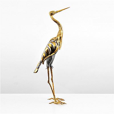 Large bird sculpture