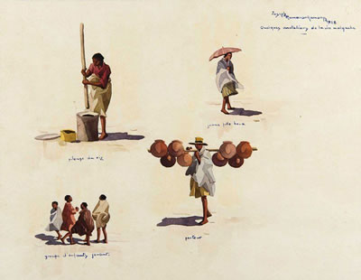 SCENE DE LA VIE MALGACH