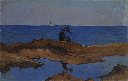 Figurina e scogli
