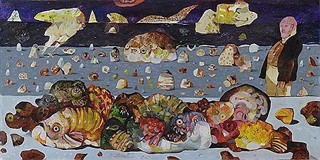 Sample artwork by Antonio Possenti (1933 - 2016), known for painting and sculpture - View similar artists and auction records