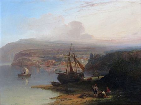 "Part Of The Town And Castle Of Laugharne, Carmarthenshire"