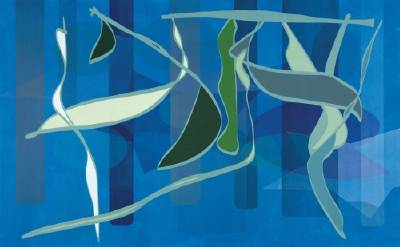 Sample artwork by Jorge Pardo (Born 1963), known for mixed-media installation sculpture - View similar artists and auction records