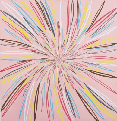 Energy Explosion on Pink