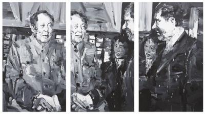 Study Room-triptych
