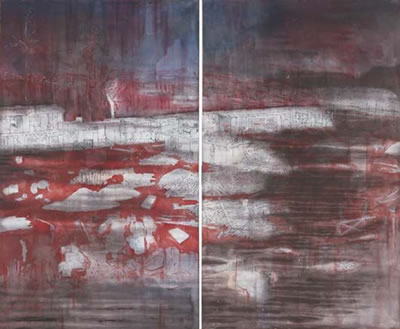 The Town, 1998 (on 2 canvas) by Jorge Tacla - Auction record, sale price, and art valuation. Compare with similar artists and explore comparable artworks.