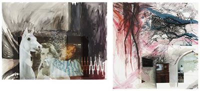 Two works: Untitled (White Horse) and Untitled (Tree and arch, pink), 2004 and 2003 by Amelie Wulffen - Auction record, sale price, and art valuation. Compare with similar artists and explore comparable artworks.