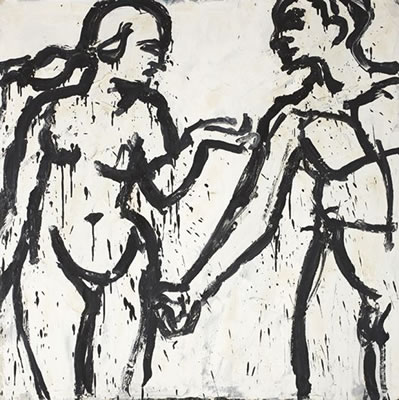Adam and Eve After Dürer, 1965