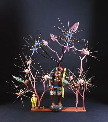 Sample artwork by John Goba (Born 1944), known for sculpture and masks - View similar artists and auction records