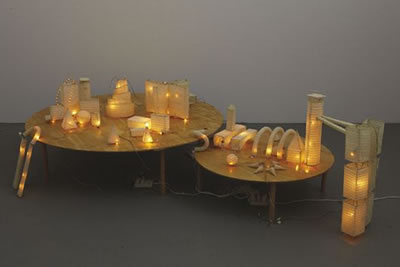 Sample artwork by Carlos Garaicoa (Born 1967), known for multi-media sculpture, architecture, history and urbanism subjects - View similar artists and auction records