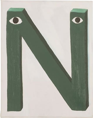 Untitled "N", 2006 by Mathew Cerletty - Auction record, sale price, and art valuation. Compare with similar artists and explore comparable artworks.