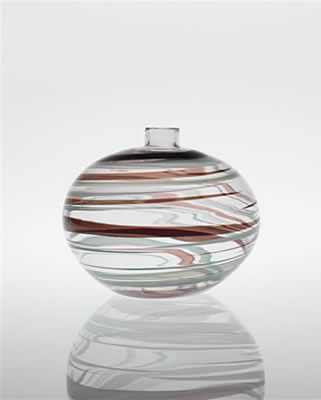"Pennellate" vase, model no. 3911, ca. 1942