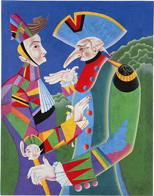 Sample artwork by Michel Chemin (Born 1945), known for painting - View similar artists and auction records