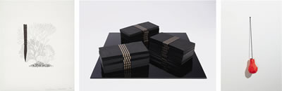 Three works: i) Amateur Video; ii) Blood Money; iii) Untitled, 2004, 2005, 2008