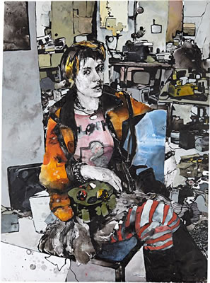 Alice, 2002 by Zak Smith - Auction record, sale price, and art valuation. Compare with similar artists and explore comparable artworks.
