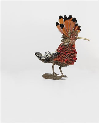 Prototype 'Hoopoe' bird sculpture