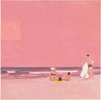 Three Bathers (Pink), 2004