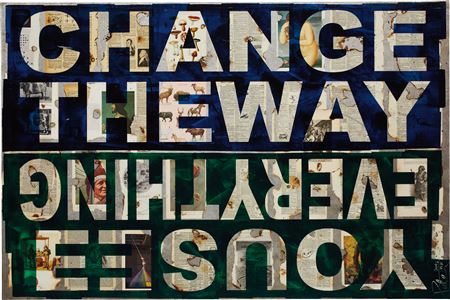 CHANGE THE WAY YOU SEE EVERYTHING, 2013 by Peter Tunney - Auction record, sale price, and art valuation. Compare with similar artists and explore comparable artworks.