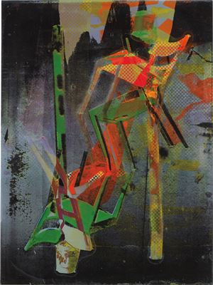 Sample artwork by Kelley Walker & Wade Guyton (20/21st century), known for collaborative sculpture - View similar artists and auction records