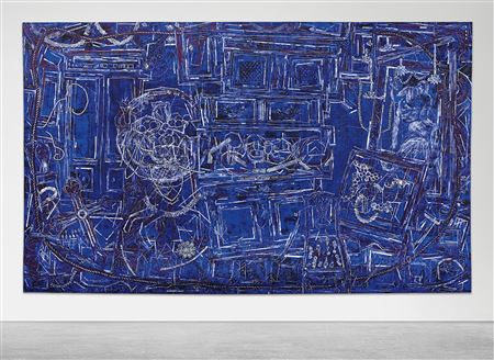 Sample artwork by Arnaldo Roche (1955 - 2018), known for modernist figure-to abstraction, still life, portrait - View similar artists and auction records
