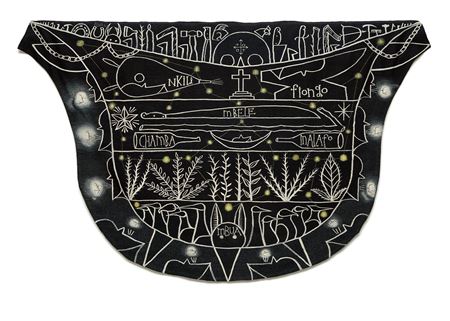 Nkili, Fiongo, Mbele, Chamba, Malafo, Mbua (Anvil, Knife, Drink, Fire, Water, Dog), 1999