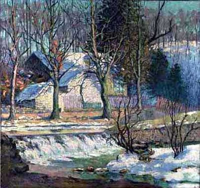 Winter in Bucks Country by Elizabeth Washington - Auction record, sale price, and art valuation. Compare with similar artists and explore comparable artworks.