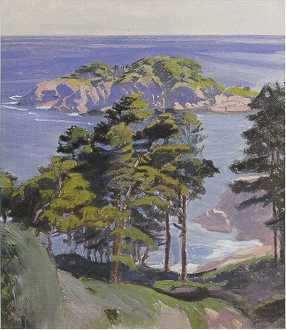 Maine Coastal Scene