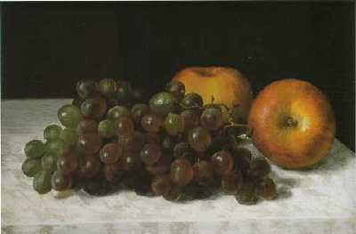 Still Life with Grapes and Apples